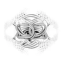 Messi Infinity tattoo design idea