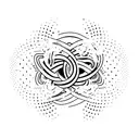 Messi Infinity tattoo design idea