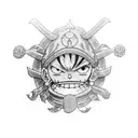 luffy tattoo design idea