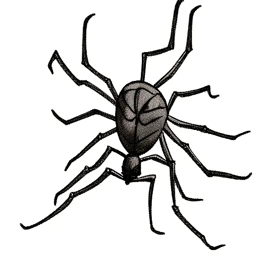 Spider tattoo design idea
