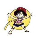 luffy tattoo design idea