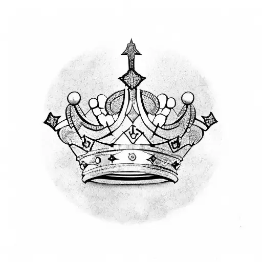 King's Crown tattoo design idea