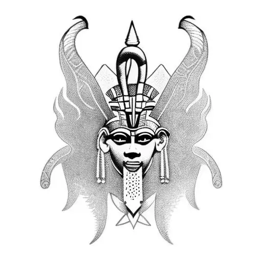 osiris tattoo design idea