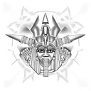 osiris tattoo design idea