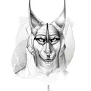 anubis tattoo design idea