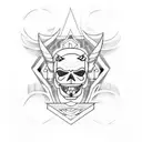 Harley Davidson  tattoo design idea