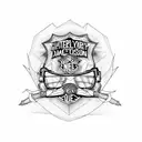 Harley Davidson  tattoo design idea