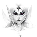 Drow ranger tattoo design idea