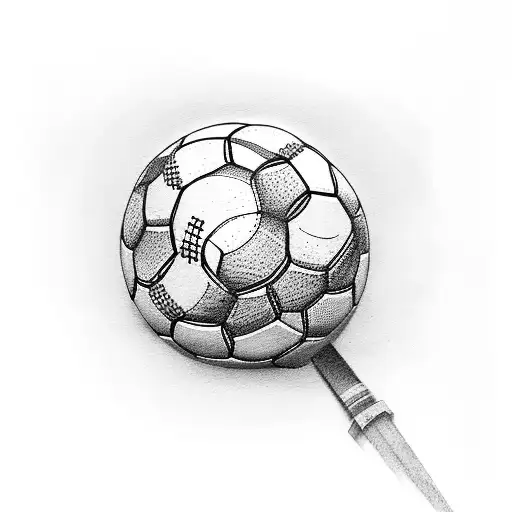 football dad and son tattoo design idea