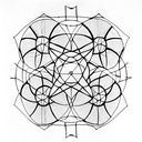 Metatron cube tattoo design idea