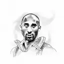 Kobe Bryant tattoo design idea