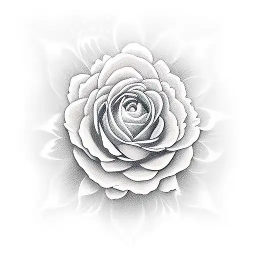 glowing flowers in darkest part of you tattoo design idea
