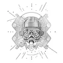 electric worker tattoo design idea