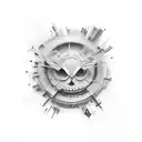 living life, achieve big, squeeze every bit of it, ambition tattoo design idea