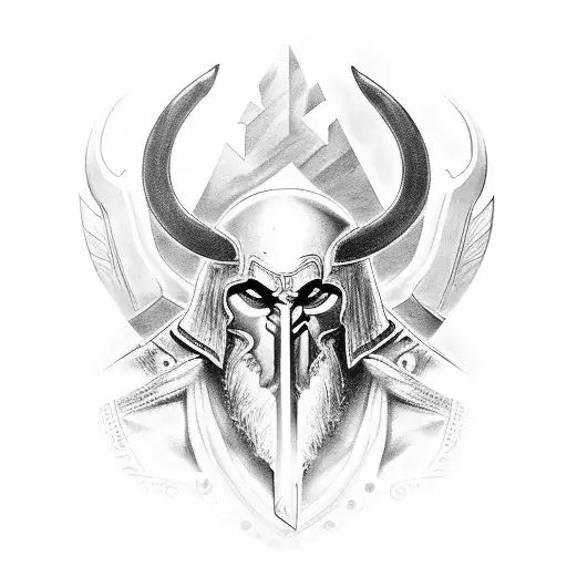 ares god of war tattoo design idea