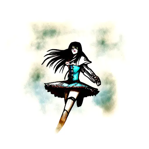 American Mcgees Alice Madness returns tattoo design idea