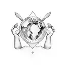 Mother Earth tattoo design idea