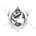 Mother Earth tattoo design idea