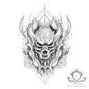 Chaos, forearm sleeve tattoo design idea