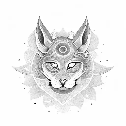 lever du soleil tattoo design idea