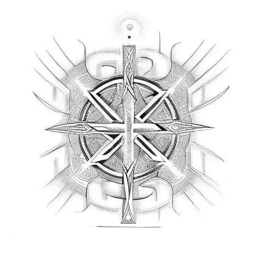 Ankh Symbol tattoo design idea