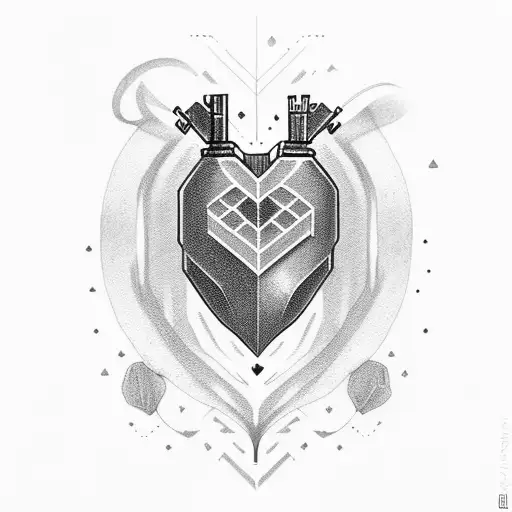 J heart P tattoo design idea
