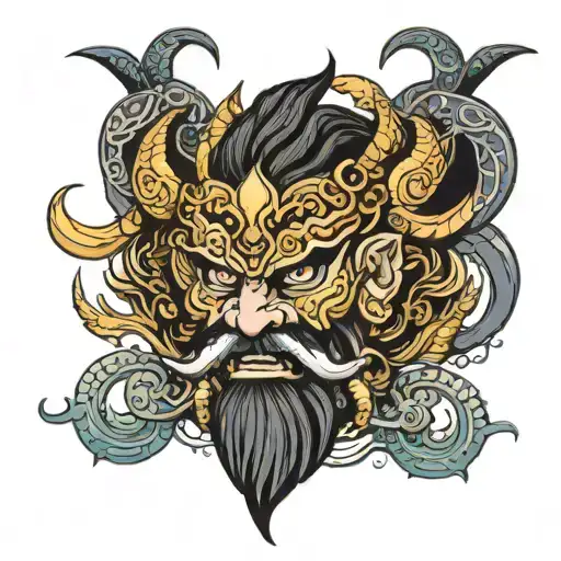 Ravana tattoo design idea