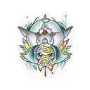 carp tattoo design idea