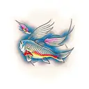 carp tattoo design idea