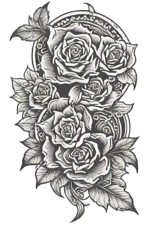 titties tattoo design idea