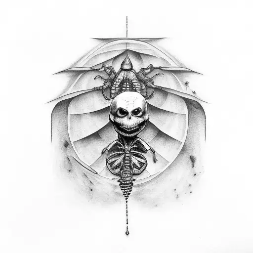 beetlejuice  tattoo design idea