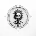 beetlejuice  tattoo design idea