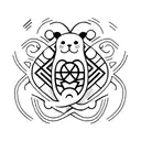 seal tattoo design idea