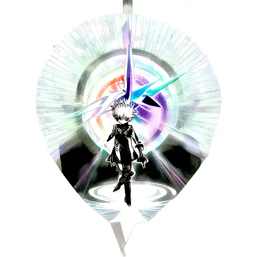  Arm tattoo in the shape of a lightning bolt, Inside the lighting bolt is Killua Zoldyck from Hunter x Hunter in his God tattoo design idea