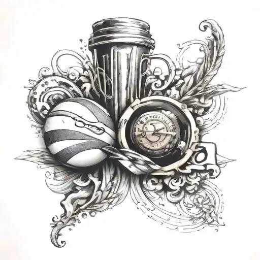 olympic, coach tattoo design idea