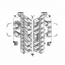 An old typewriter font spelling out a powerful mental health quote tattoo design idea