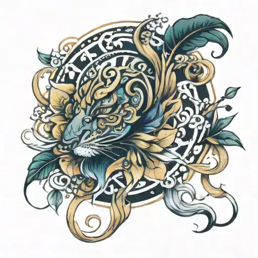 Avani tattoo design idea