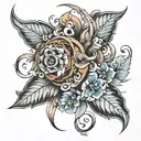 Avani tattoo design idea