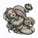 sissy slave tattoo design idea