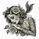 sissy slave tattoo design idea