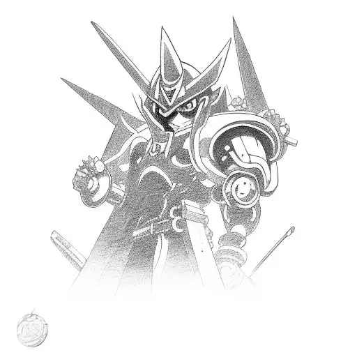 gurren lagann tattoo design idea