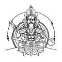 rudra tattoo design idea