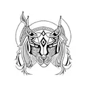 rudra tattoo design idea