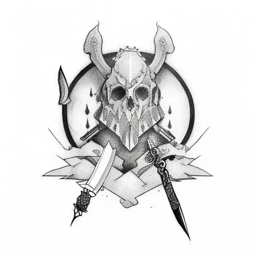 ante braço masculino, tattoo estilo grego com uma águia, espada tattoo design idea