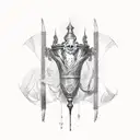 chalice  tattoo design idea