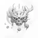 enfants tattoo design idea