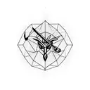 Sagittarius tattoo design idea