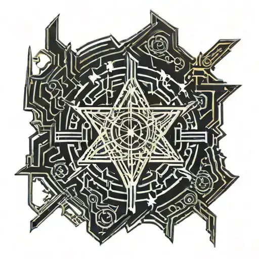 resident evil tattoo design idea