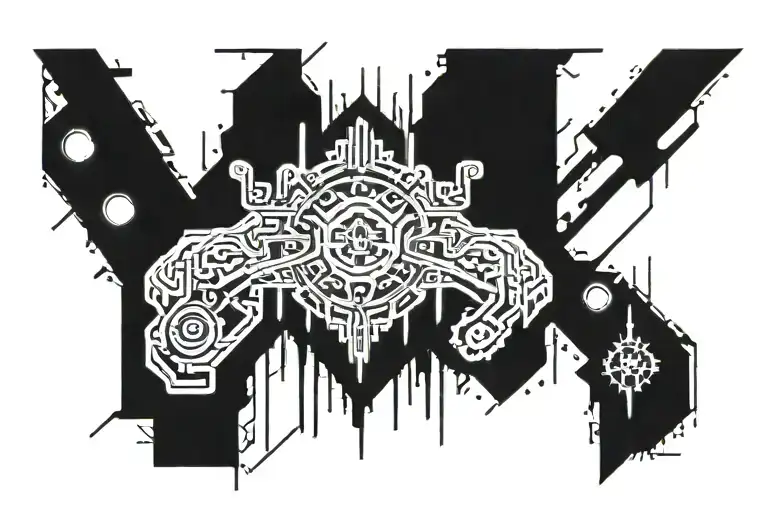 resident evil,horror,dark souls,berserk,sword tattoo design idea