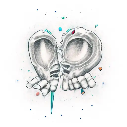 self harm healing tattoo design idea